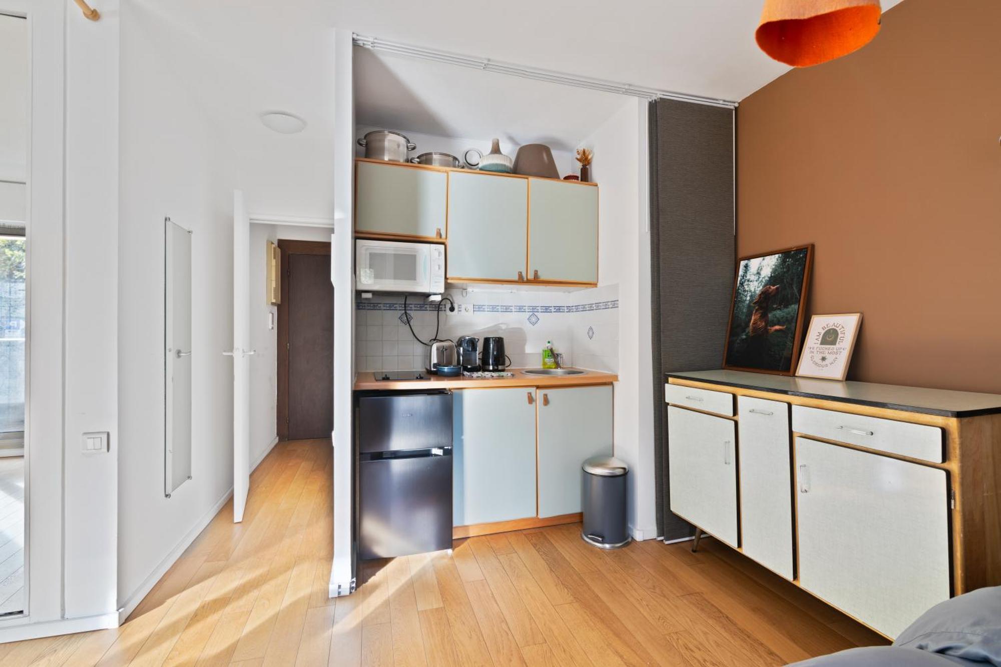 Charmant Studio Republique Jemmapes Free Netflix Paris Luaran gambar