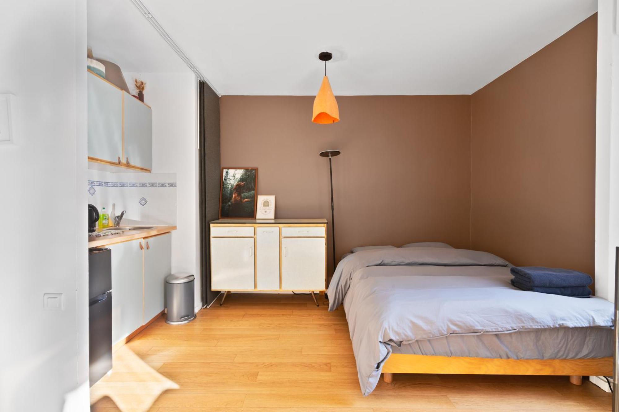 Charmant Studio Republique Jemmapes Free Netflix Paris Luaran gambar